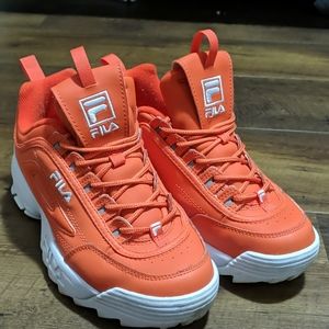 ORANGE FILA DISRUPTOR
